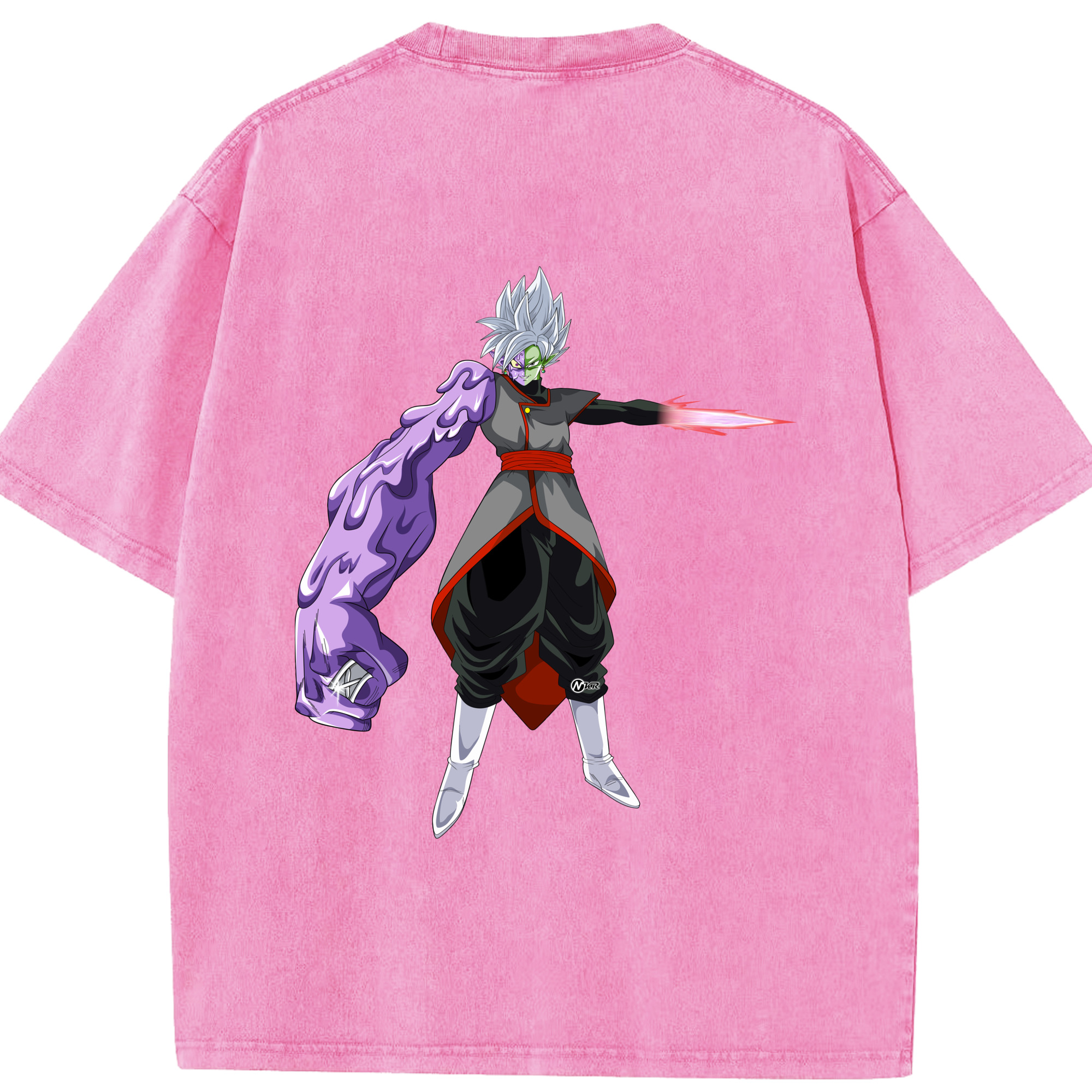 （画像用） ドラゴンボール DRAGON BALL 綿100% ヴィンテージ風 半袖Tシャツ（背面プリント）